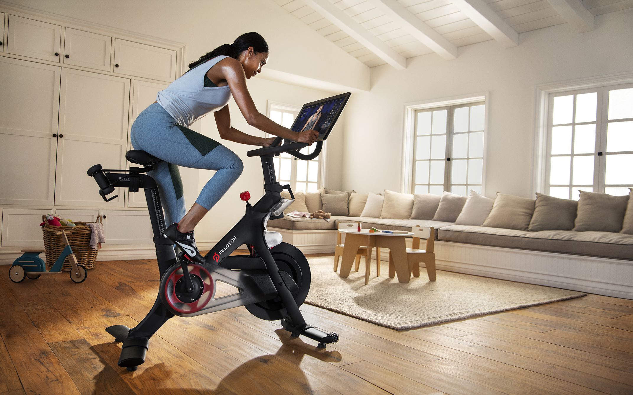 spinning exercise