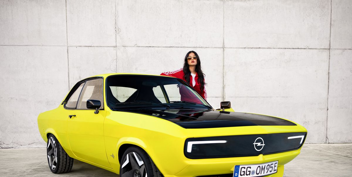 Opel Manta Reborn as All-Electric Sports Car Concept