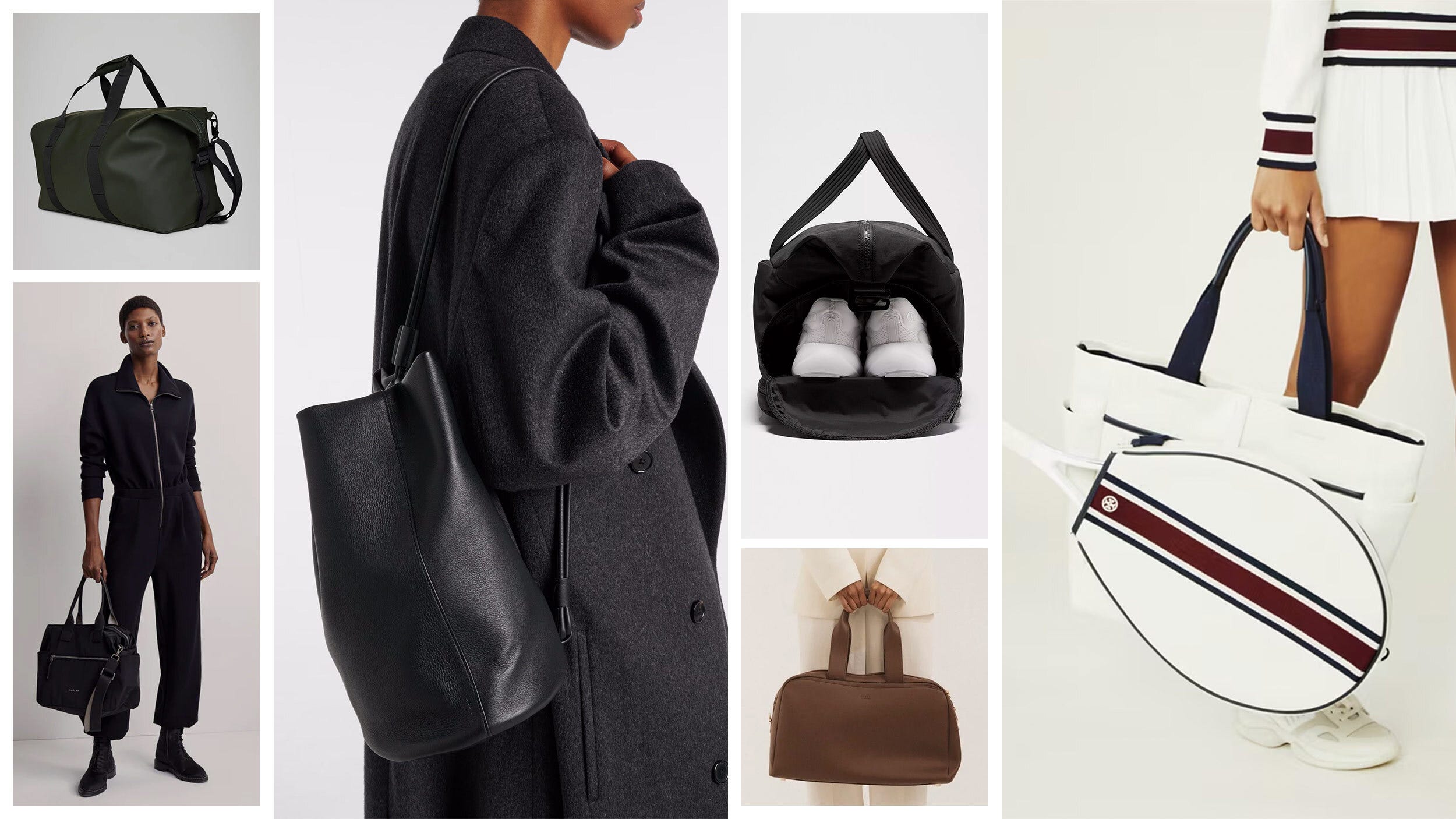 17 Elevated Gym Bags That'll Motivate You All Year Long