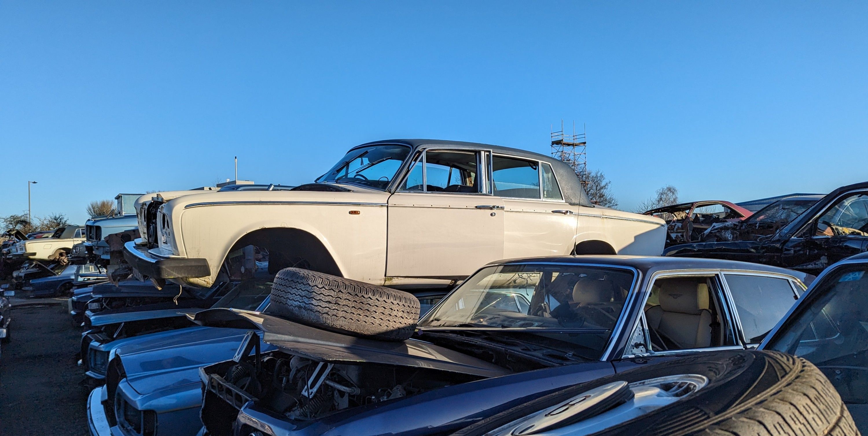 A Visit to the Biggest Rolls-Royce and Bentley Junkyard in England
