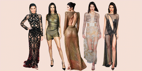 480px x 240px - Kendall Jenner's Most Naked Outfits - Kendall Jenner's Sexiest Dresses in  Pictures