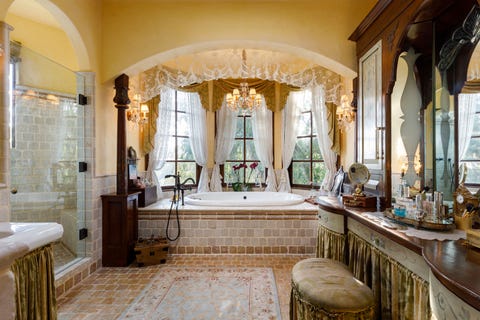 medieval style bathroom