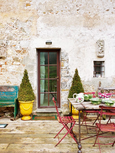 Una casa de campo reformada con estilo bohemio y piezas vintage