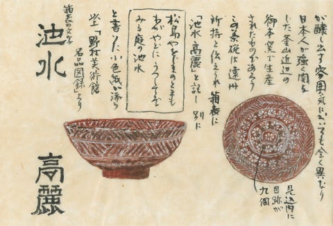 檜垣紋と印花紋で装飾した優品 彫三島茶碗 銘 池水 陶芸家 田端志音さんの 茶の湯草紙 檜垣紋と印花紋で装飾した優品 彫三島茶碗 銘 池水 陶芸家 田端志音さんの 茶の湯草紙