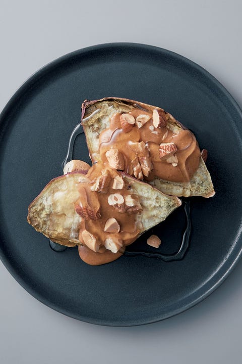 焼きいもアレンジ ピーナッツバター はちみつ Elle Gourmet エル グルメ 焼きいもアレンジ ピーナッツバター はちみつ Elle Gourmet エル グルメ