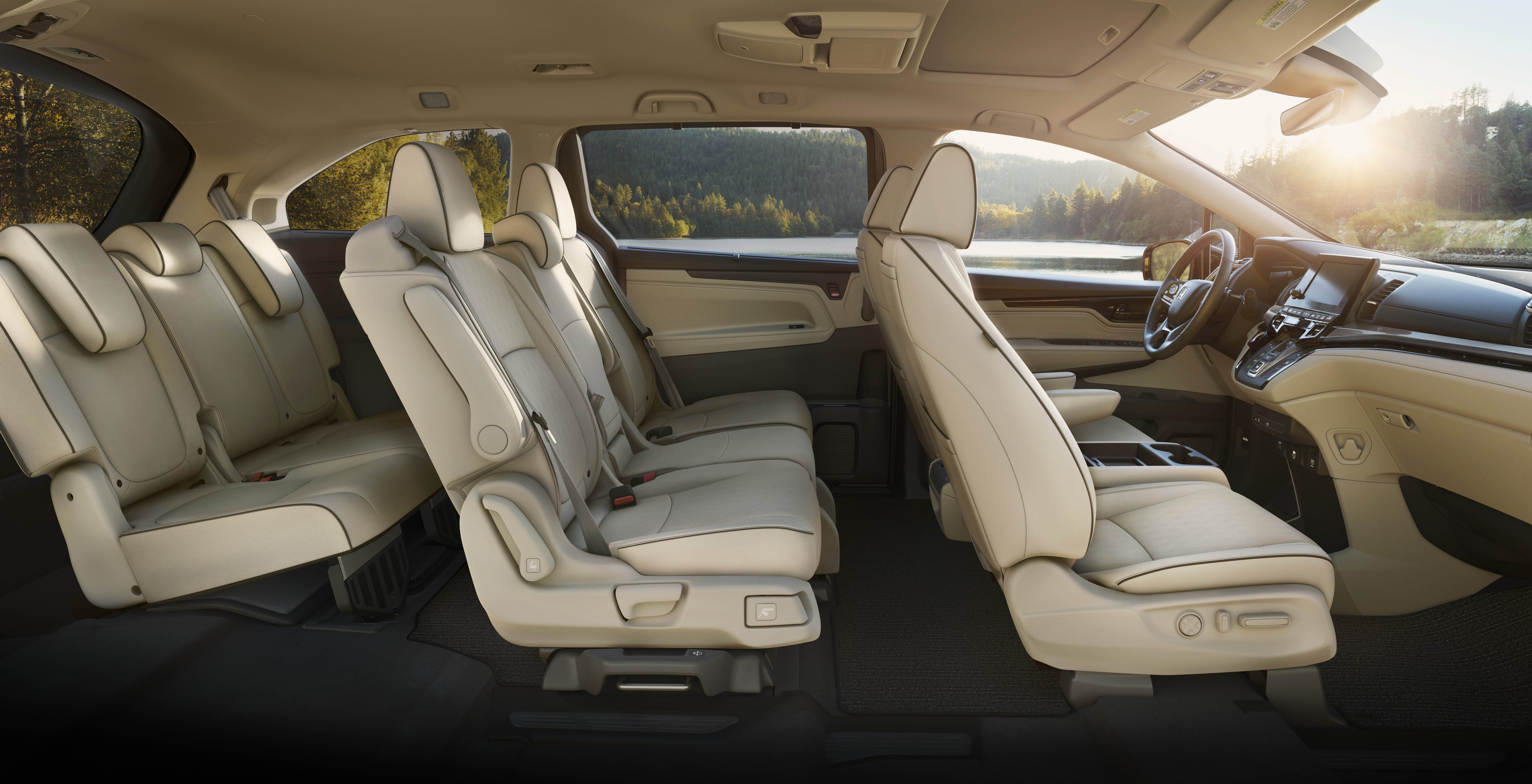 2021 honda odyssey elite interior