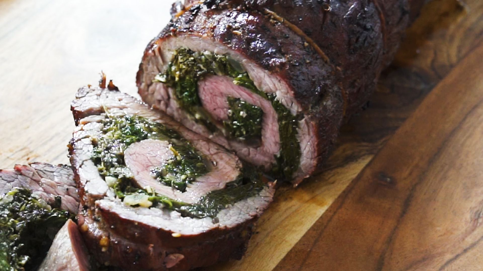 Rosemary Garlic Stuffed Steak-image