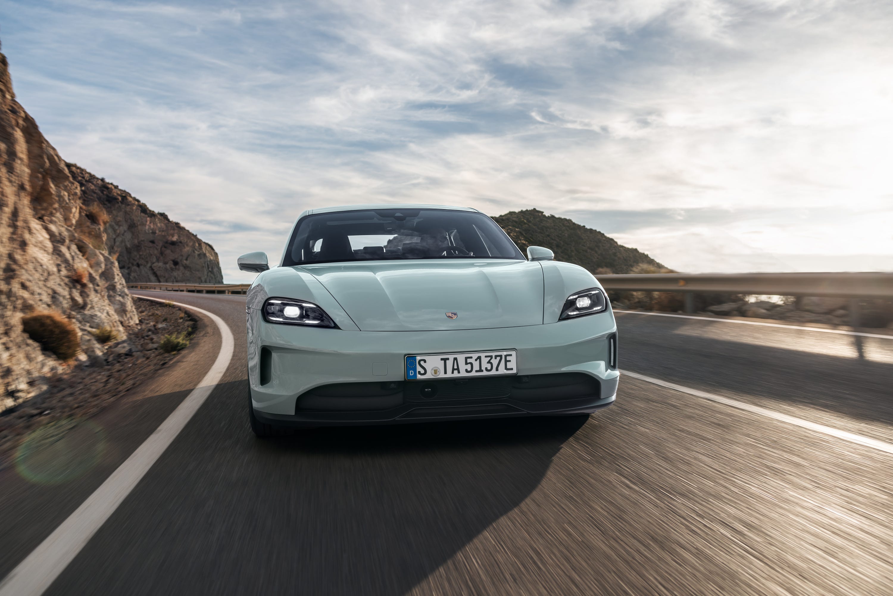 2025 Porsche Taycan EV Boasts New Looks and 938 HP