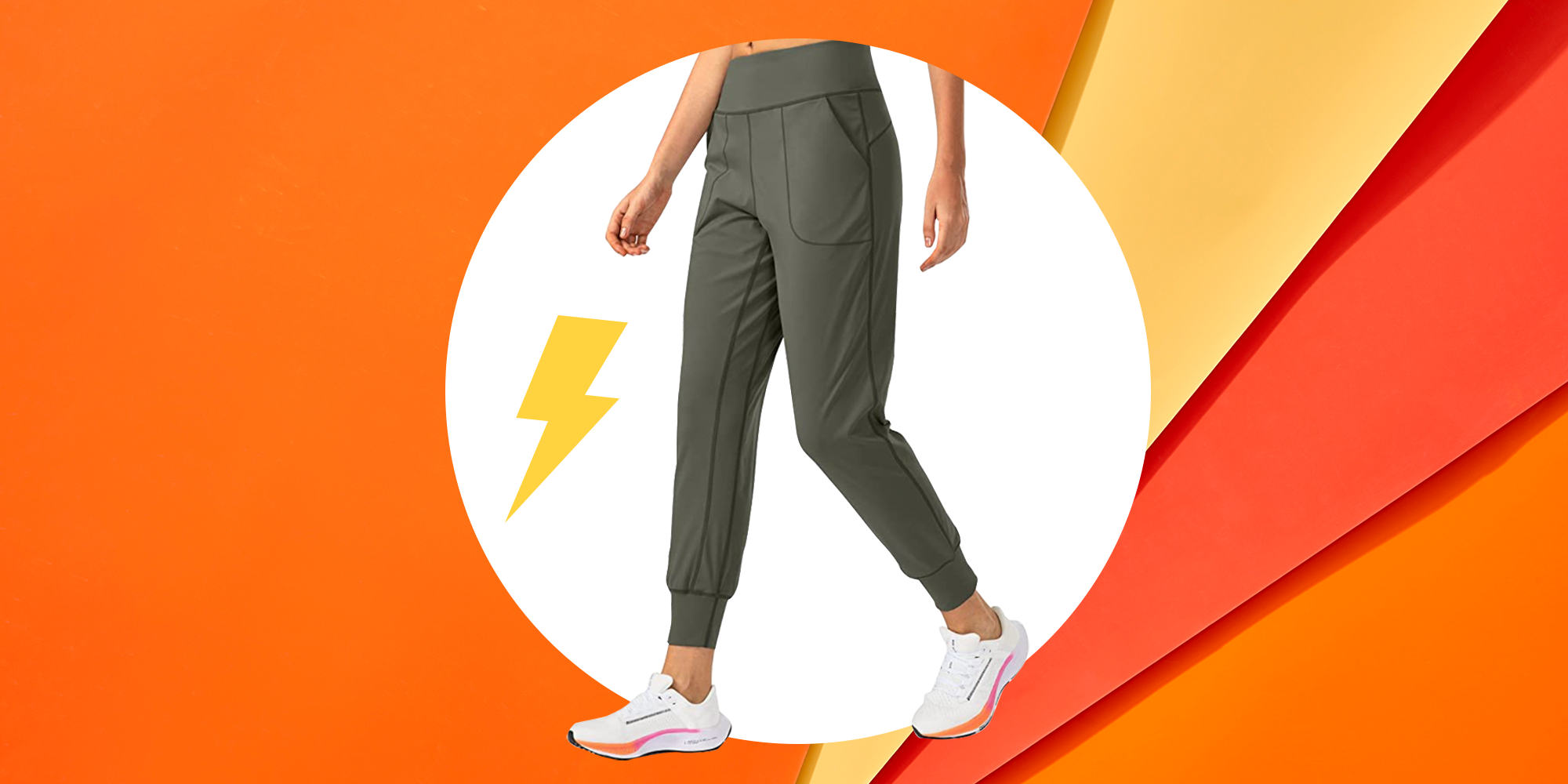 Soothfeel Women's Joggers Pants Lightweight Quick Dry Workout Athletic Track Pants for Women with Zipper Pockets 