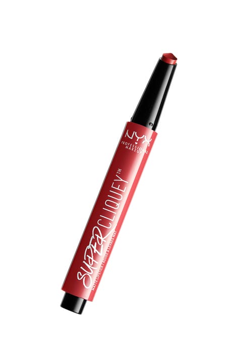 NYX Super Cliquey Satin Matte Lipstick in In the Red NYX Super Cliquey Satin Matte Lipstick