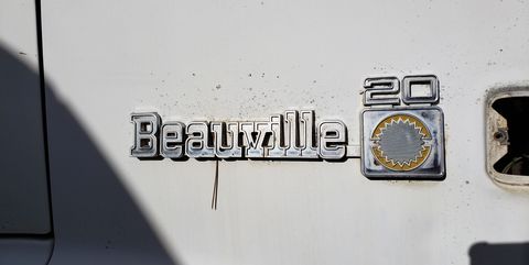 1978 chevrolet sportvan beauville van in colorado wrecking yard