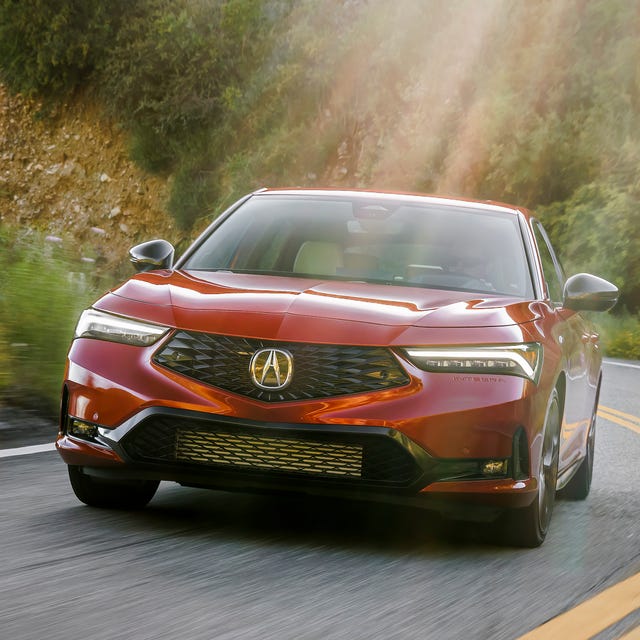 acura integra 2023 red
