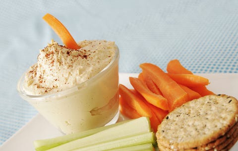Hummus and veggies Hummus and veggies