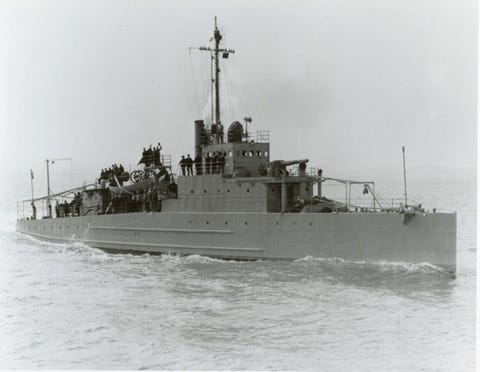 Sunk During Wwii A U S Patrol Boat Is Found Near Maine