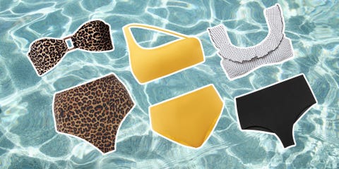 best high waisted swim suits
