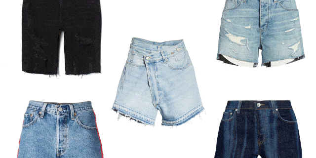 640px x 320px - 12 Best Denim Shorts of 2019 for Women - Distressed, High ...