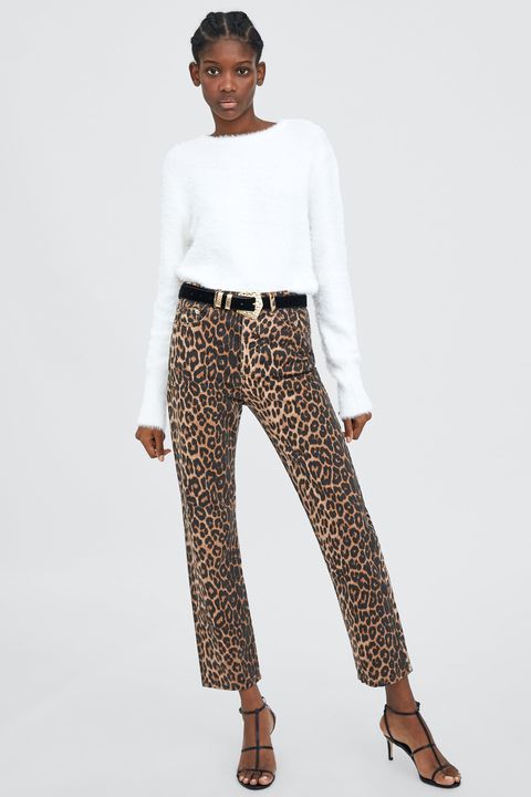 Pantalones leopardo Zara - Estos pantalones son los más vendidos Zara