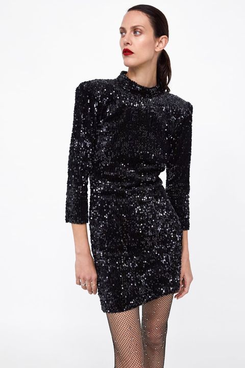Zara saca una colección de 'brillibrilli' ideales- Ficha tu vestido de fiesta en Zara