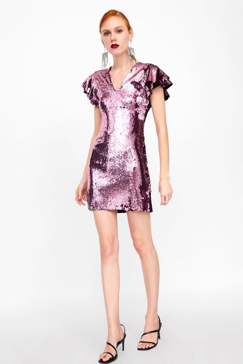 Zara saca una colección de 'brillibrilli' ideales- Ficha tu vestido fiesta en Zara