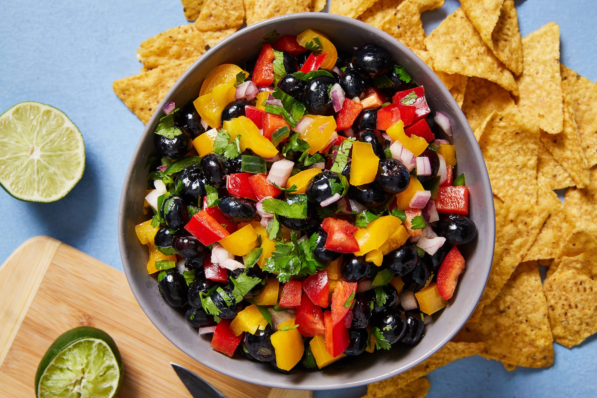 This Blueberry Salsa Is Summer In A Bowl