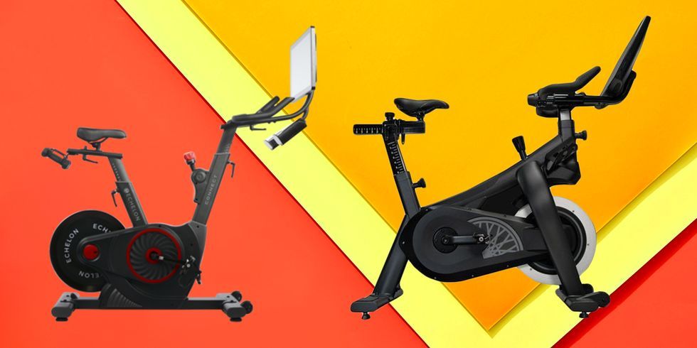 stationary bike that moves side to side