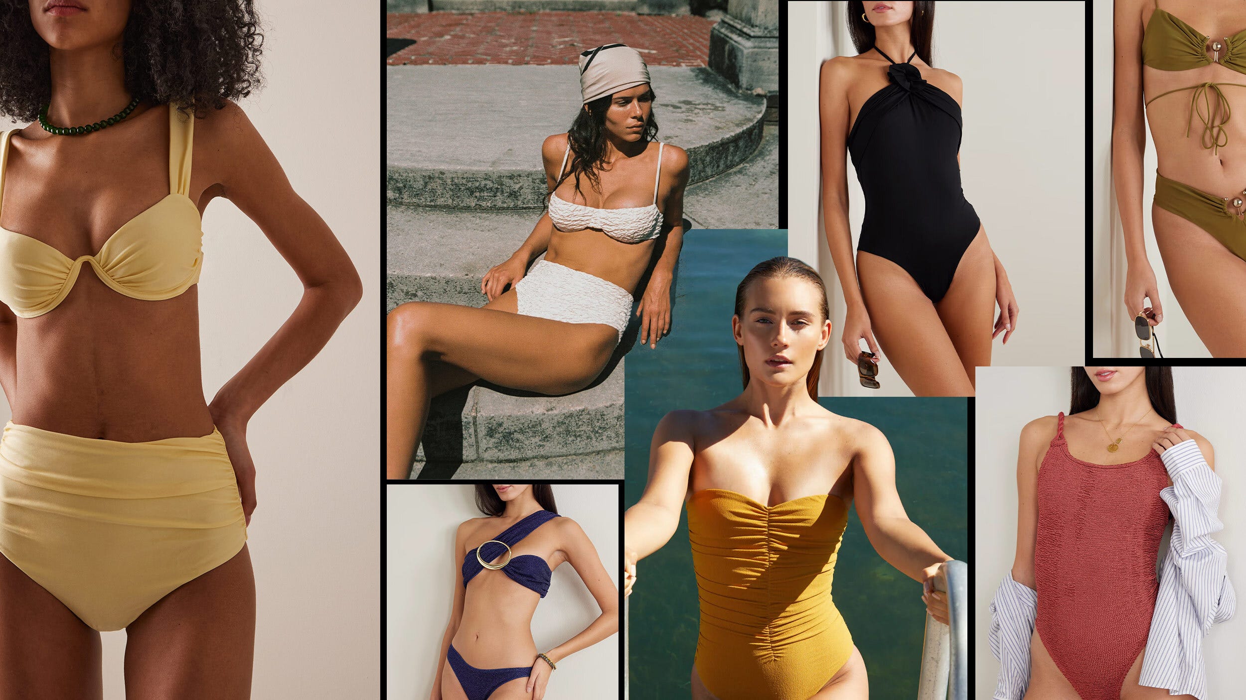 The Best Spring 2025 Swimsuits Are Bold, Sculptural, and Statement-Making