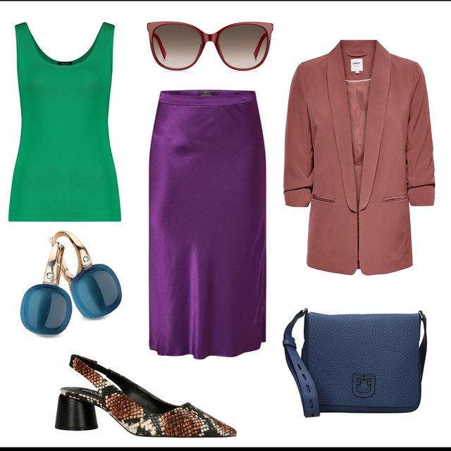Clothing, Purple, Fashion, Pink, Footwear, Outerwear, Dress, Shoe, Style, Sleeveless shirt, 