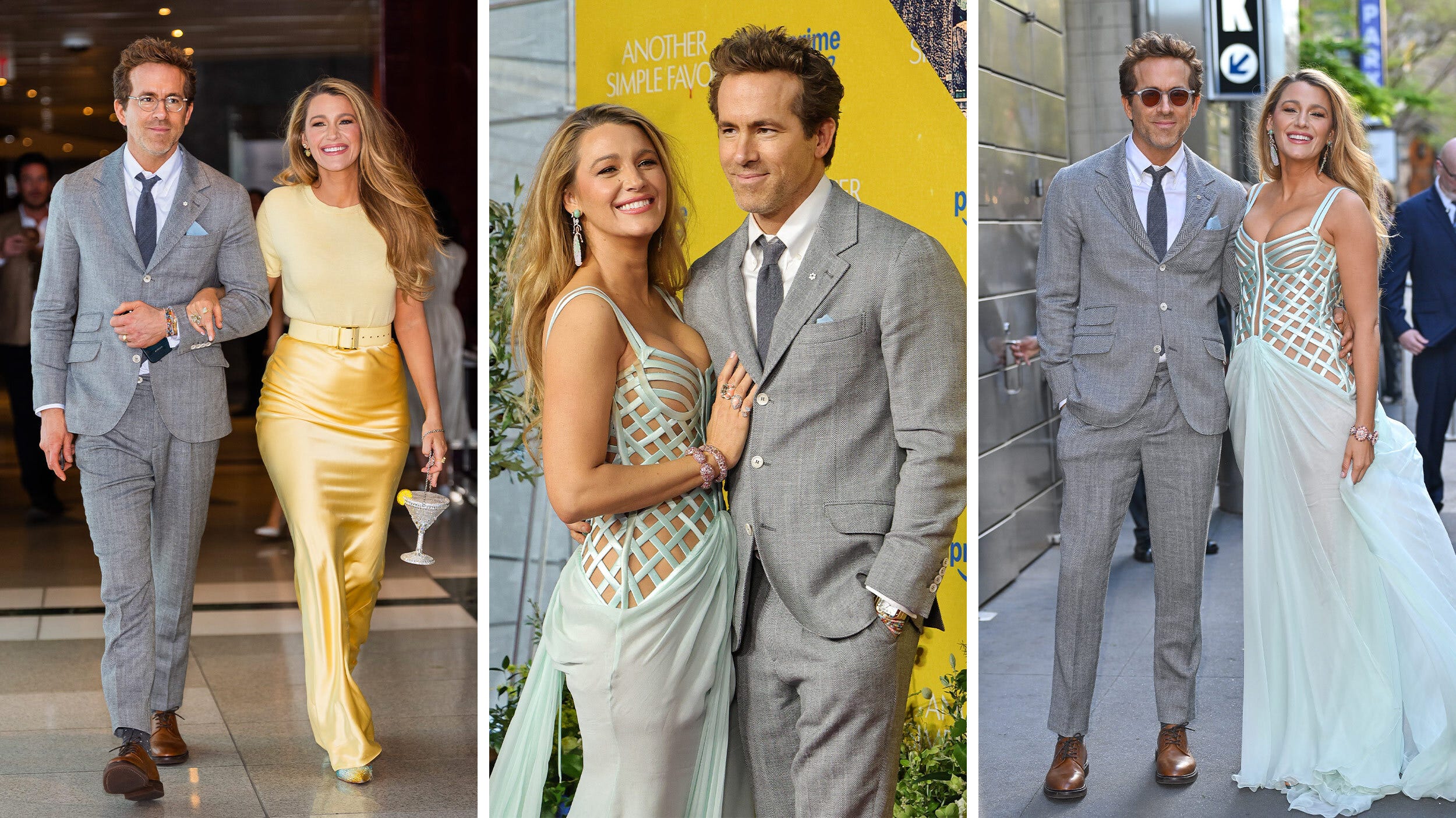 Blake Lively Shows the Two Faces of Spring in Contrasting Sunny and Cool Looks