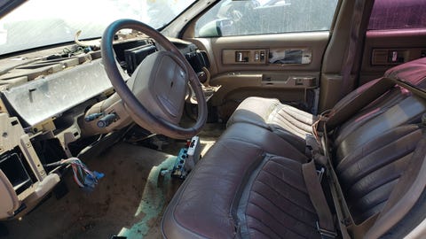 1993 buick roadmaster estate in california junkyard