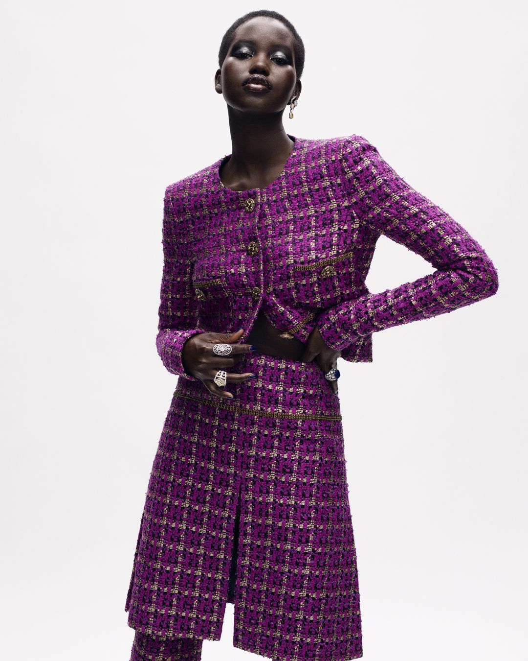 La Collezione Chanel Haute Couture Autunno Inverno 21 Non Dimentica Il Tweed