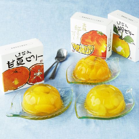 愛媛の柑橘ゼリー3種味くらべ 6個入り