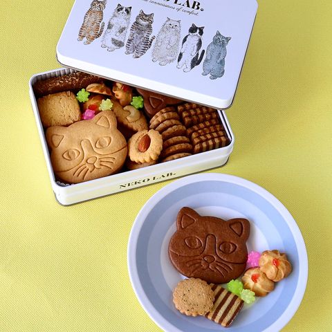 フランシージェファーズ neko labクッキー缶大 10種 4,104円