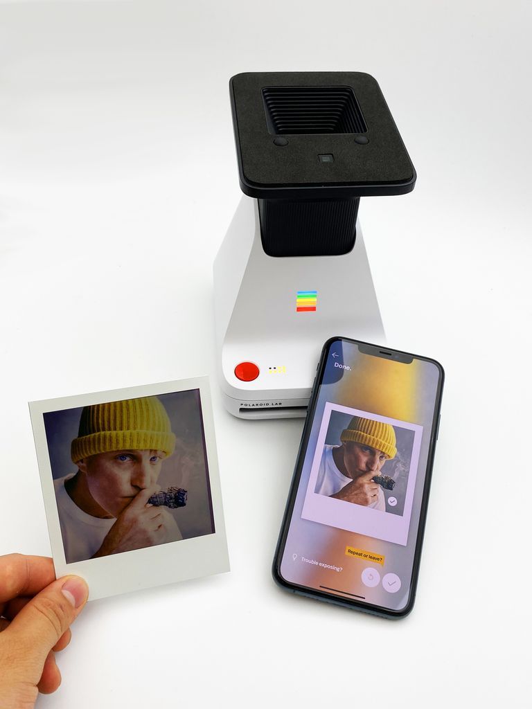 Polaroid Lab インスタントプリンターデジタル写真 USBケーブルなし 