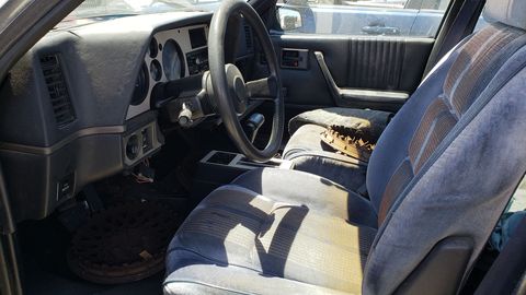 1985 chevrolet cavalier f41 in california junkyard