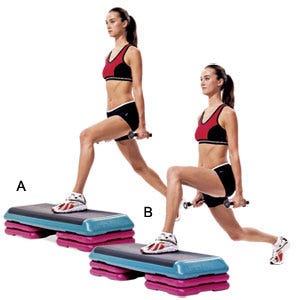 Step Lunge Pulse