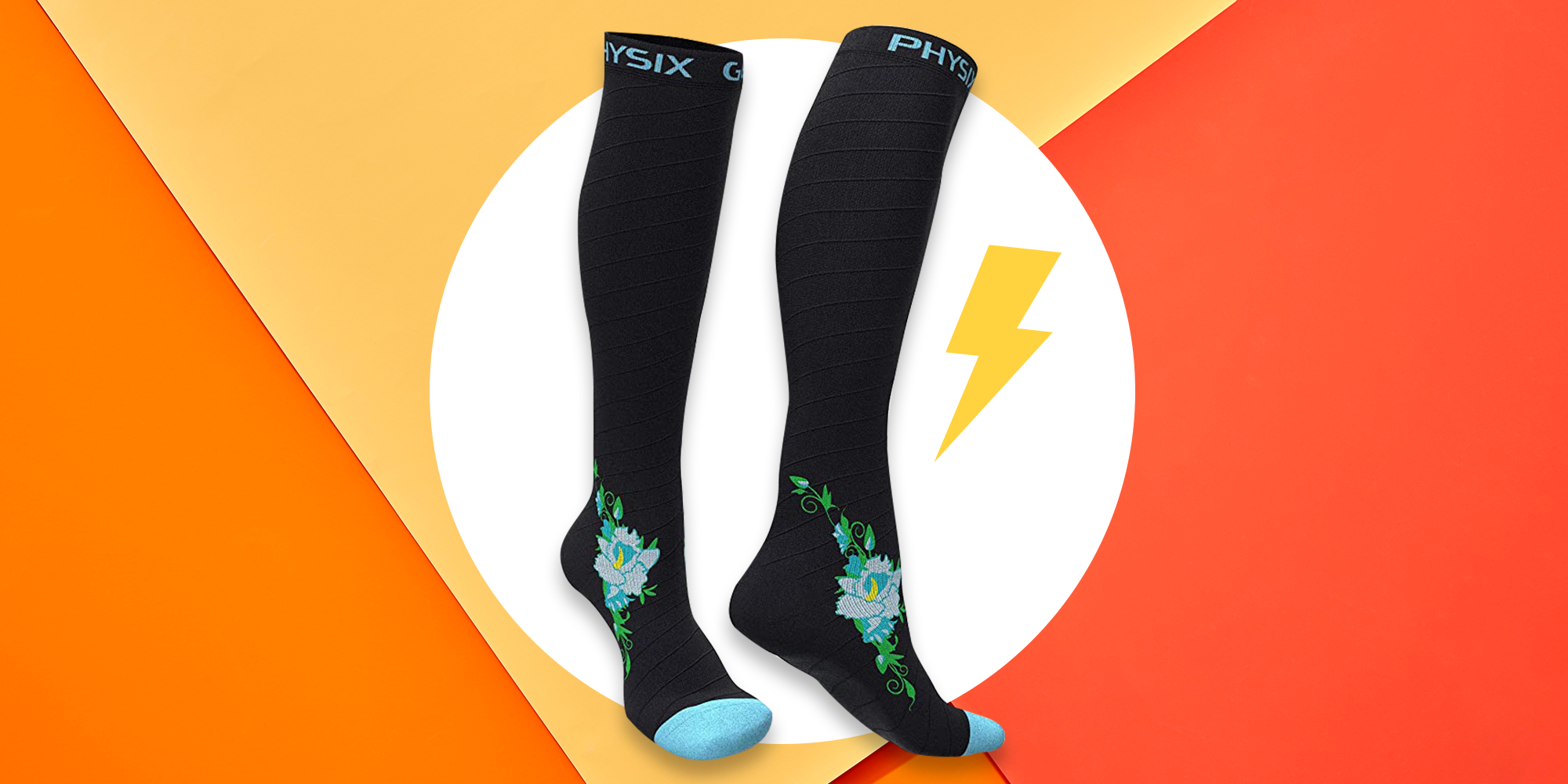 Compression Socks Women and Men 15-20 mmHg Calf Socks Knee socks for Medical Pregnancy and Travel 