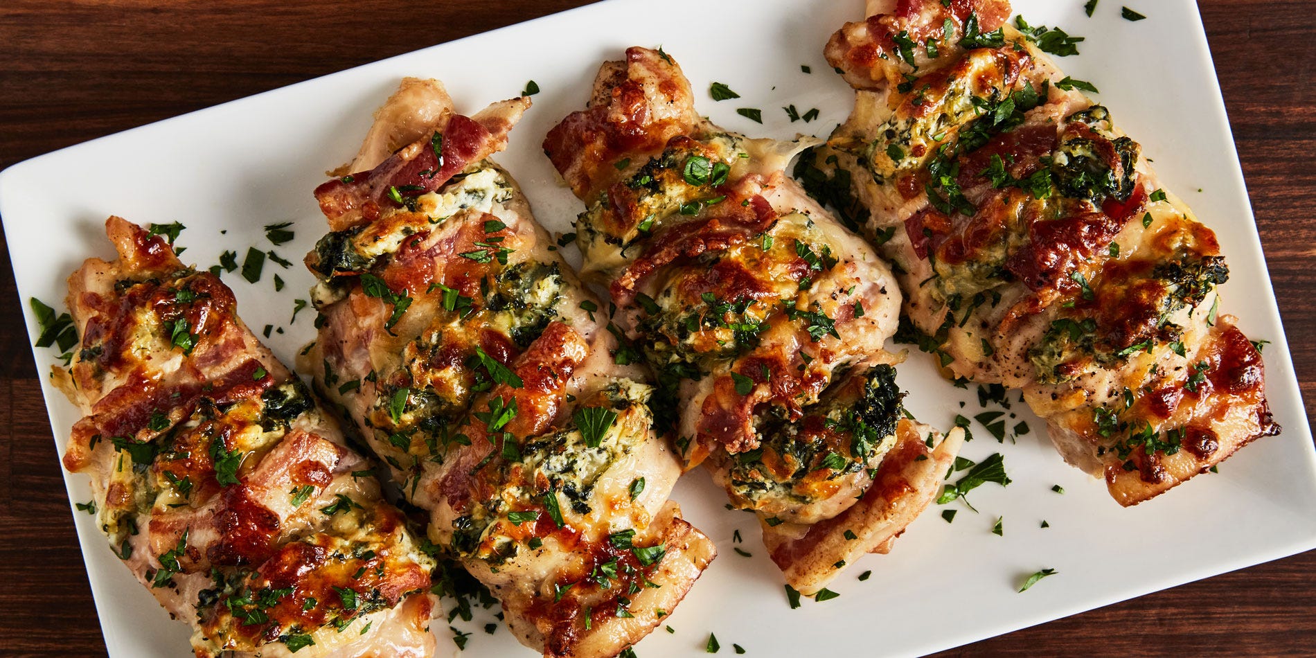 Spinach-Artichoke Dip Lovers, This Stuffed Chicken Breast Is Calling Your Name