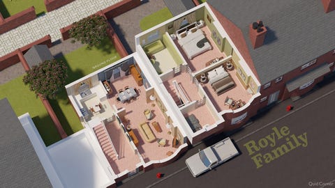 8 Floor Plans Of Iconic British Tv Homes 8 Floor Plans Of Iconic British Tv Homes, Original Floor Plans For My House Uk