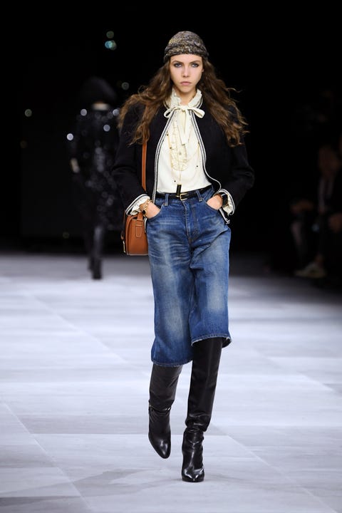 Celine's Spring 2020 Runway Collection Centered on Denim