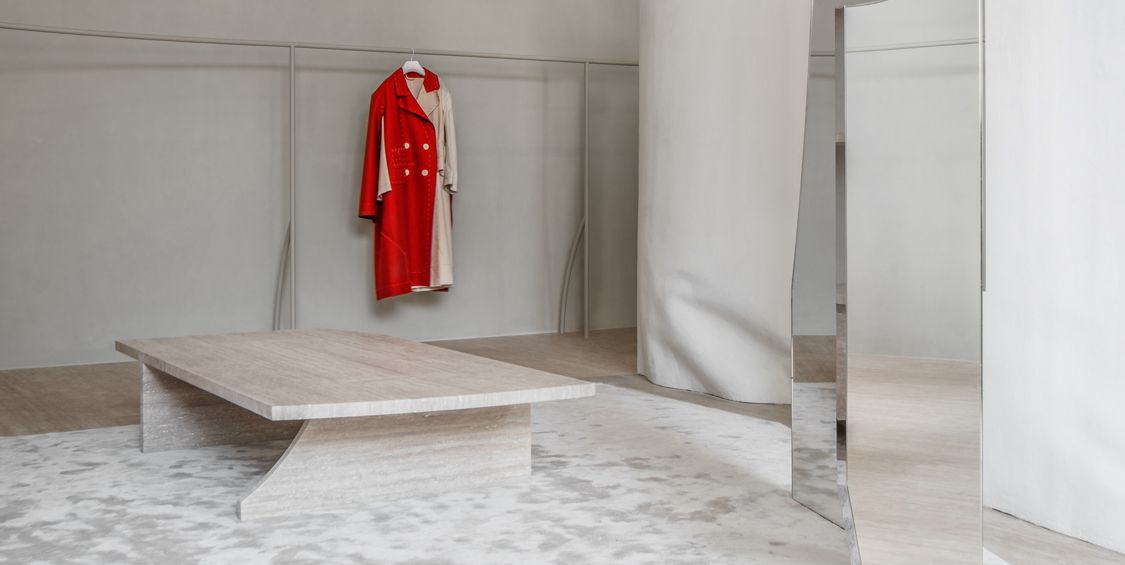 Inside the New Maison Margiela Boutique, Where Fabric Becomes Architecture