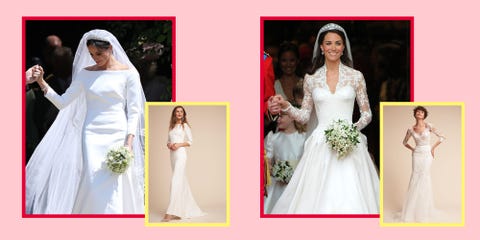 Wedding Dresses Celebrity Inspired