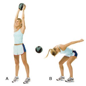 Medicine Ball Slam (workout 2)