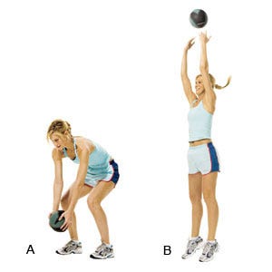 Reverse Overhead Throw (workout 2)