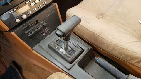 1981 datsun 810 maxima station wagon in colorado junkyard