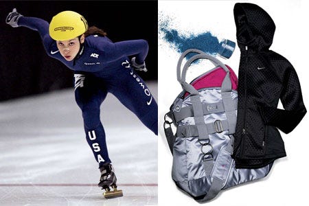 The Speed Skater: Allison Baver, 28 image