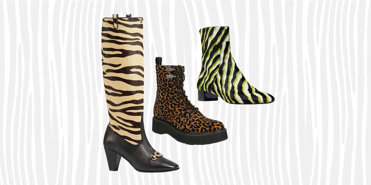 16 Best Animal Print Boots for Women 2019 - Animal Print Trend