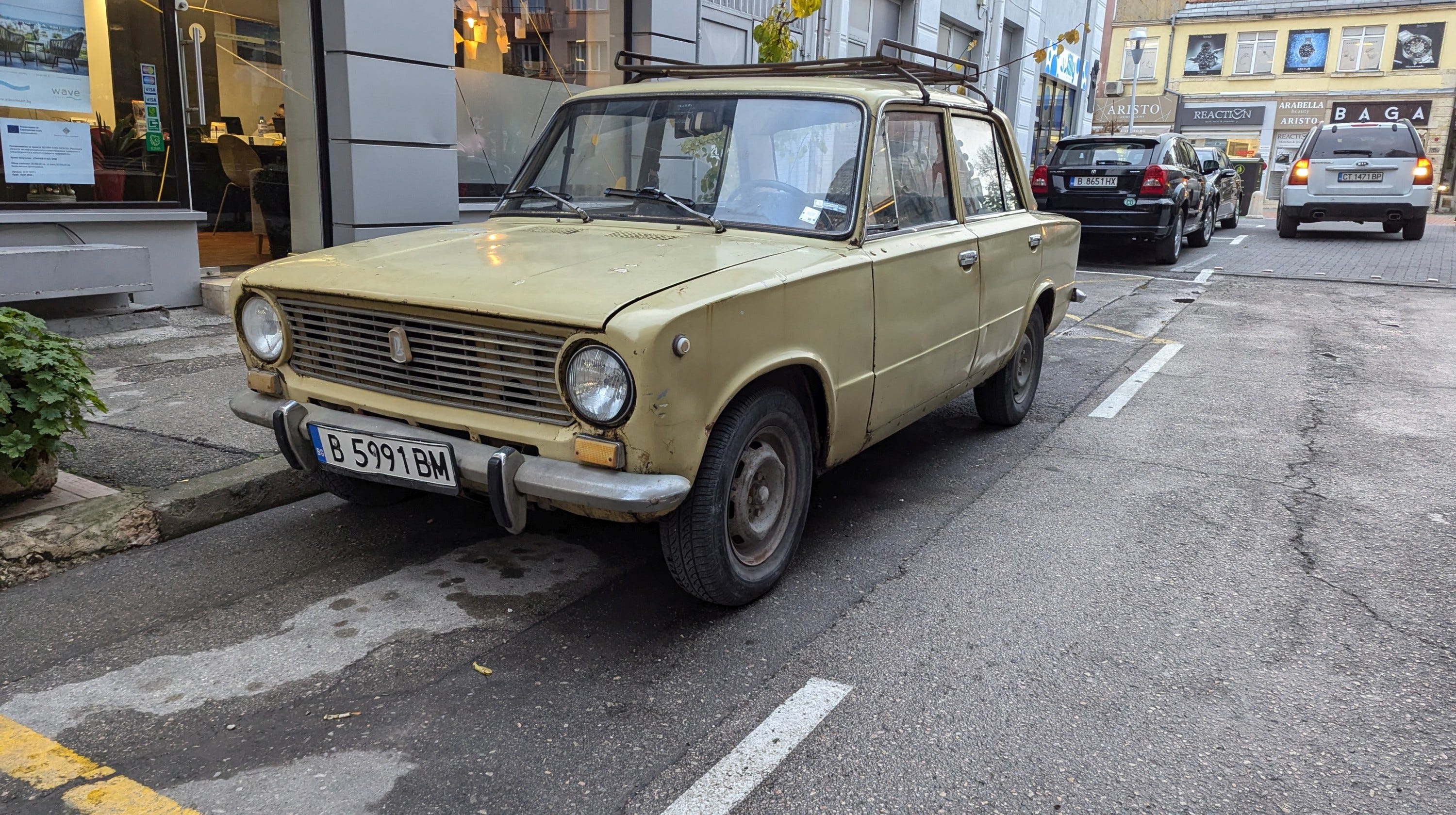 Soviet-Built VAZ-2101 Lada Survivor Is Down on the Bulgarian Street