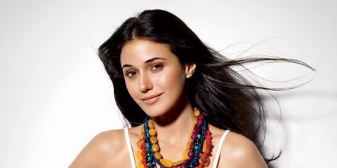 Interview with Emmanuelle Chriqui: Actress with Hands on Hips