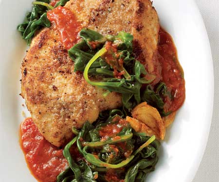 Chicken Spinach Parm Recipe