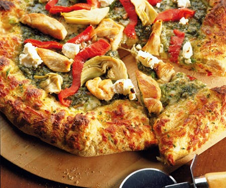 Chicken Pesto Pizza Recipe